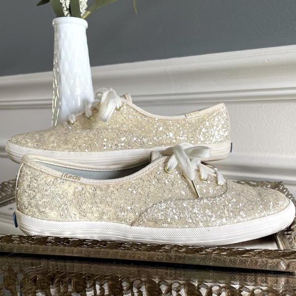 kate spade Shoes - Kate Spade x Keds Glitter Champion sneaker- size 6